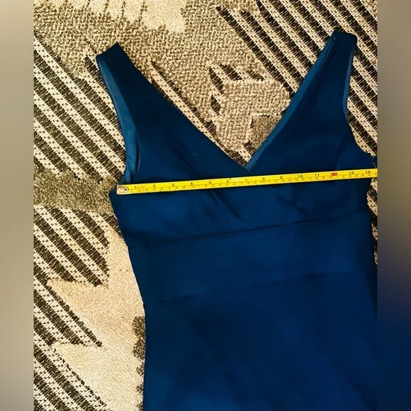 J Crew silk mini dress midnight blue sleeveless dress 💙 - Picture 3 of 6